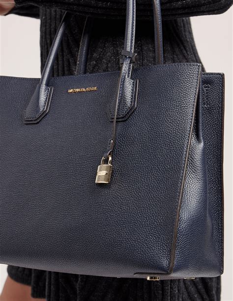 michael kors blue tote bag|michael kors navy blue crossbody.